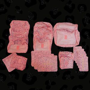 22-Piece Travel Packing Cubes & Bags Set | Luggage Organizers + Toiletry Bag